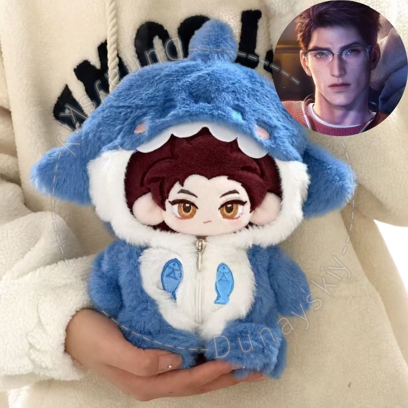 Embroidery Love - Boneka Valko 20cm, Pakaian Chibi Serigala,