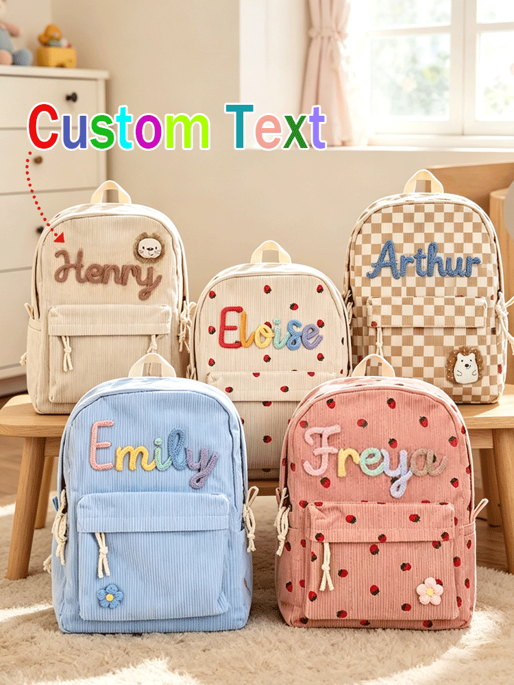 Embroidery Ideas - [Custom] Tas Ransel Kembali ke Sekolah