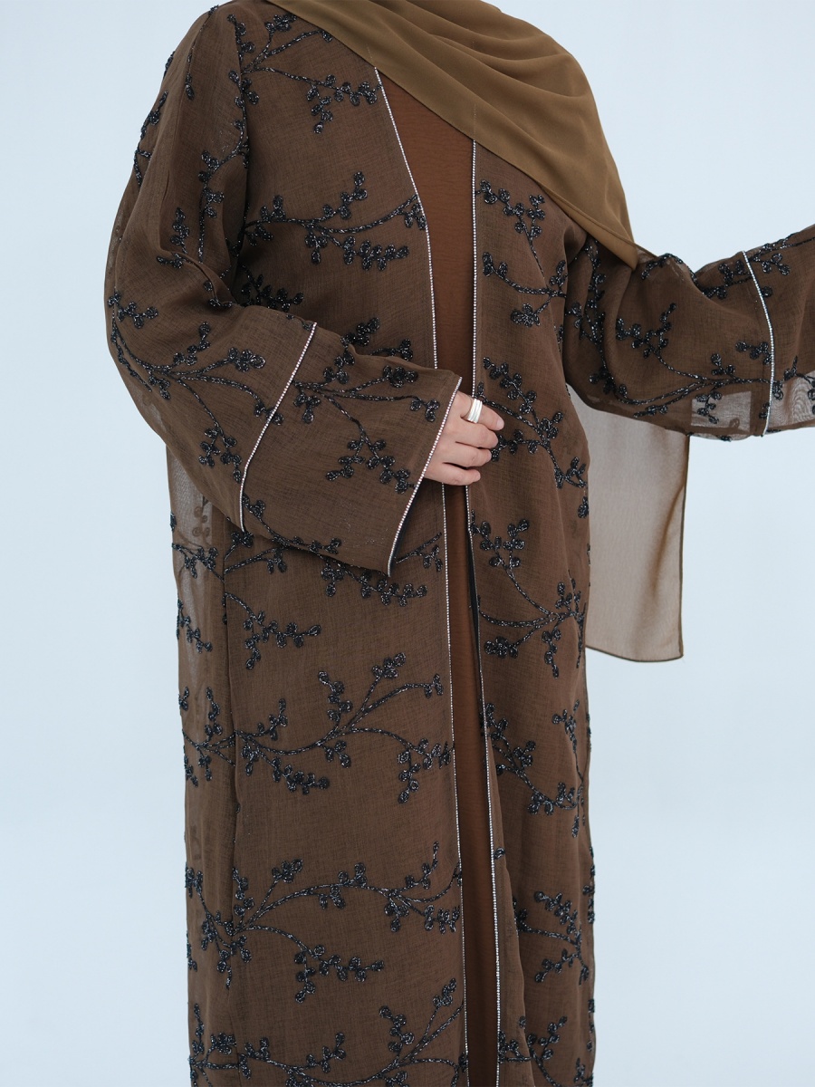 Embroidery Kebaya - Gaun Panjang Abaya Dubai Wanita Muslim