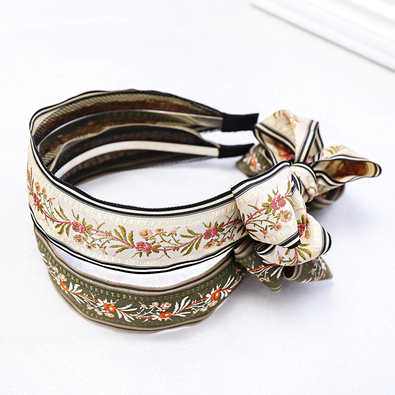 Embroidery Knot - Set Aksesori rambut Bohemian motif etnik