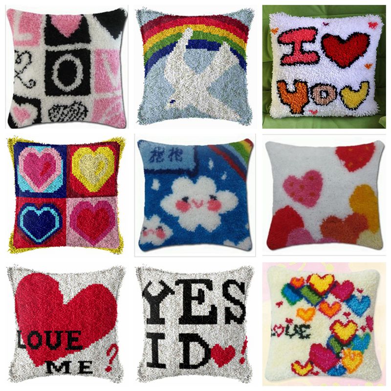Printed Embroidery Kit - Kit Karpet Kait Kait Seri Pelangi