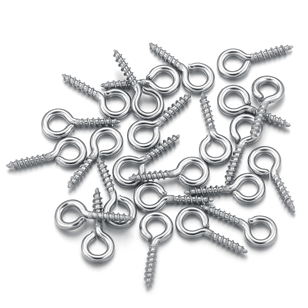 Embroidery Knot - 100 Buah/Lot Pin Mata Sekrup Mini