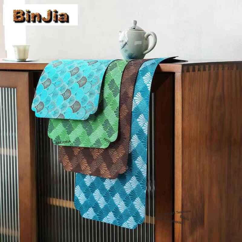 Embroidery Cloth - Alas Meja Teh dari Kain Busa