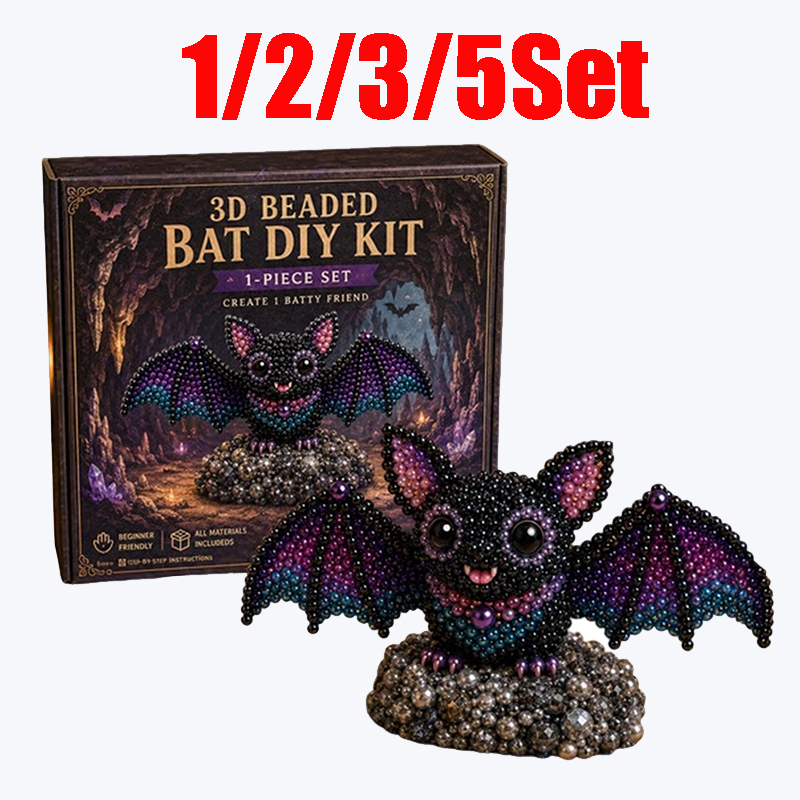 Embroidery Youtube - 1/2/3/5Set Kit Kerajinan Manik-manik 3D, Manik-manik