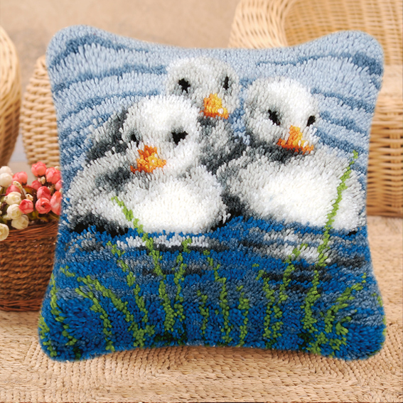 Kit Kait Jahit Motif Burung Be - Printed Embroidery Kit ulasan dan harga