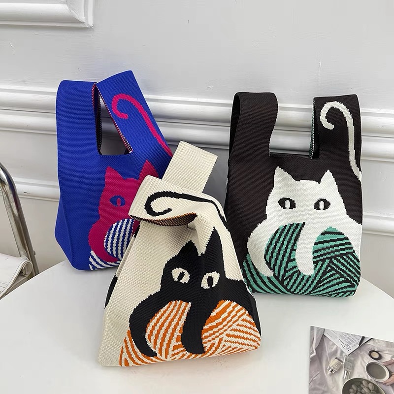 Tas tangan simpul wanita, tas  - Embroidery Knot ulasan dan harga