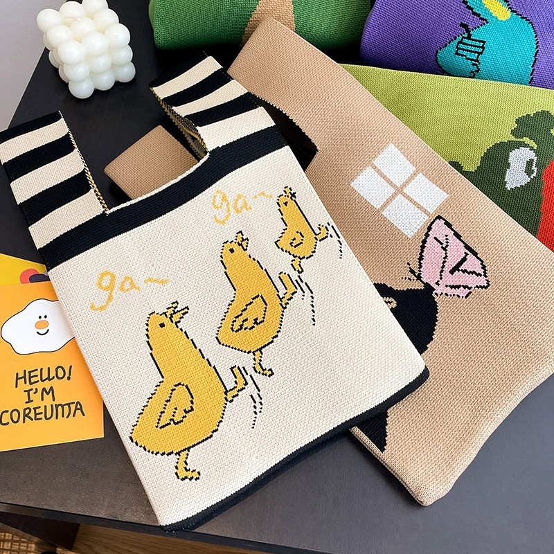 Tas tangan simpul wanita, tas  - Embroidery Knot ulasan dan harga