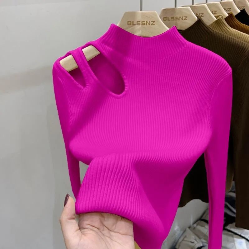 2026 Sweater Wanita Rajutan Be - Embroidery Thread Yarn ulasan dan harga