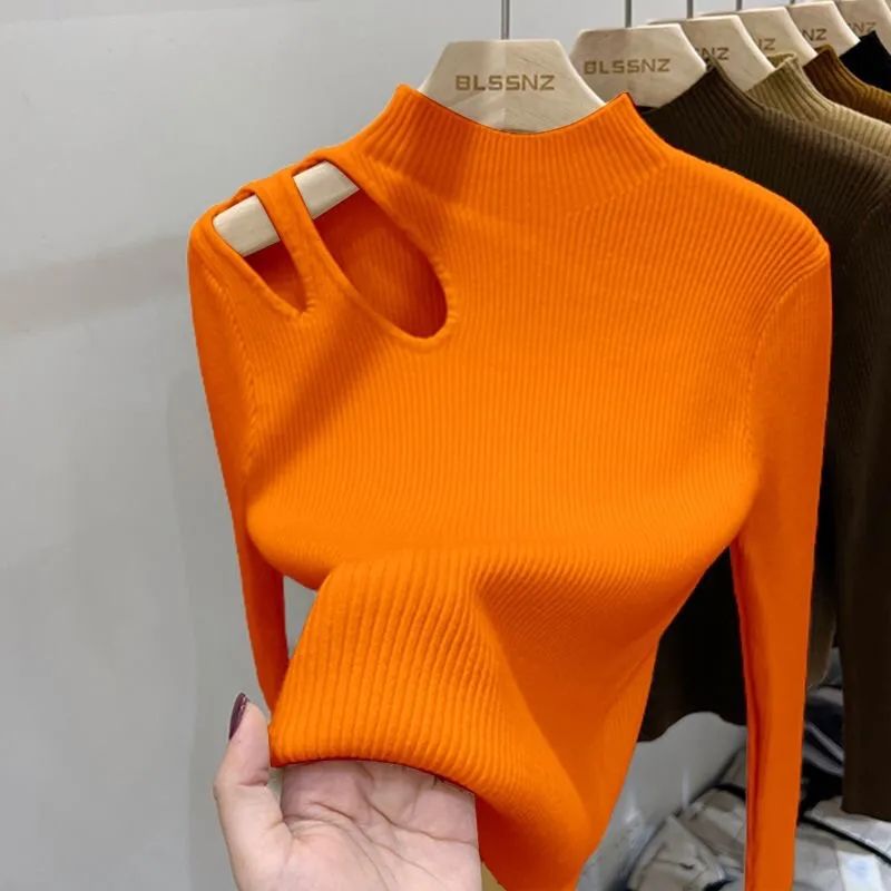 2026 Sweater Wanita Rajutan Be - Embroidery Thread Yarn ulasan dan harga