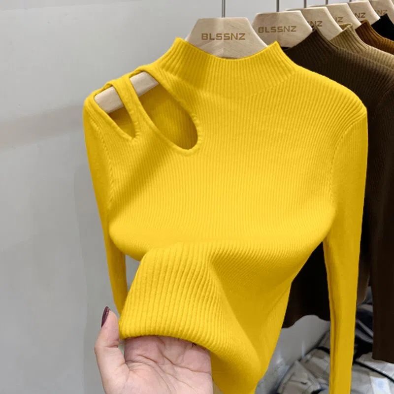 2026 Sweater Wanita Rajutan Be - Embroidery Thread Yarn ulasan dan harga