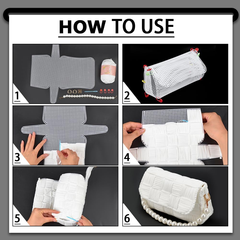 1-4Pcs Lembaran Kanvas Jaring  - Embroidery Ideas ulasan dan harga