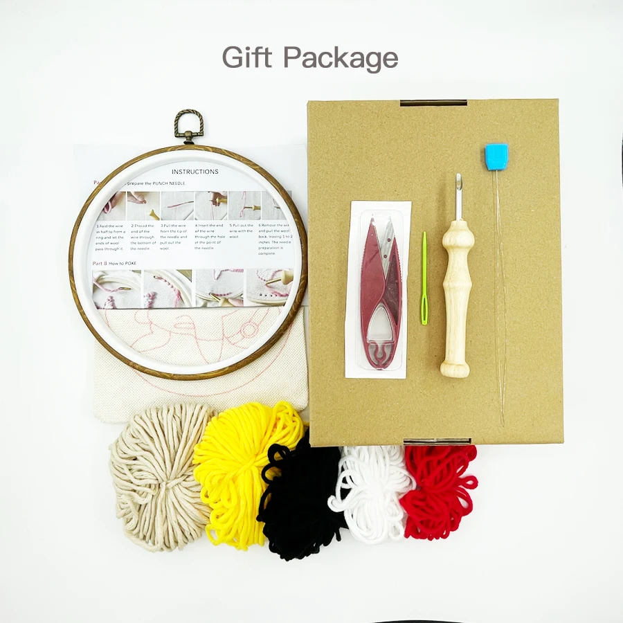 Kit Bordir Jarum Pukulan Natal - Embroidery Xmas Kits ulasan dan harga
