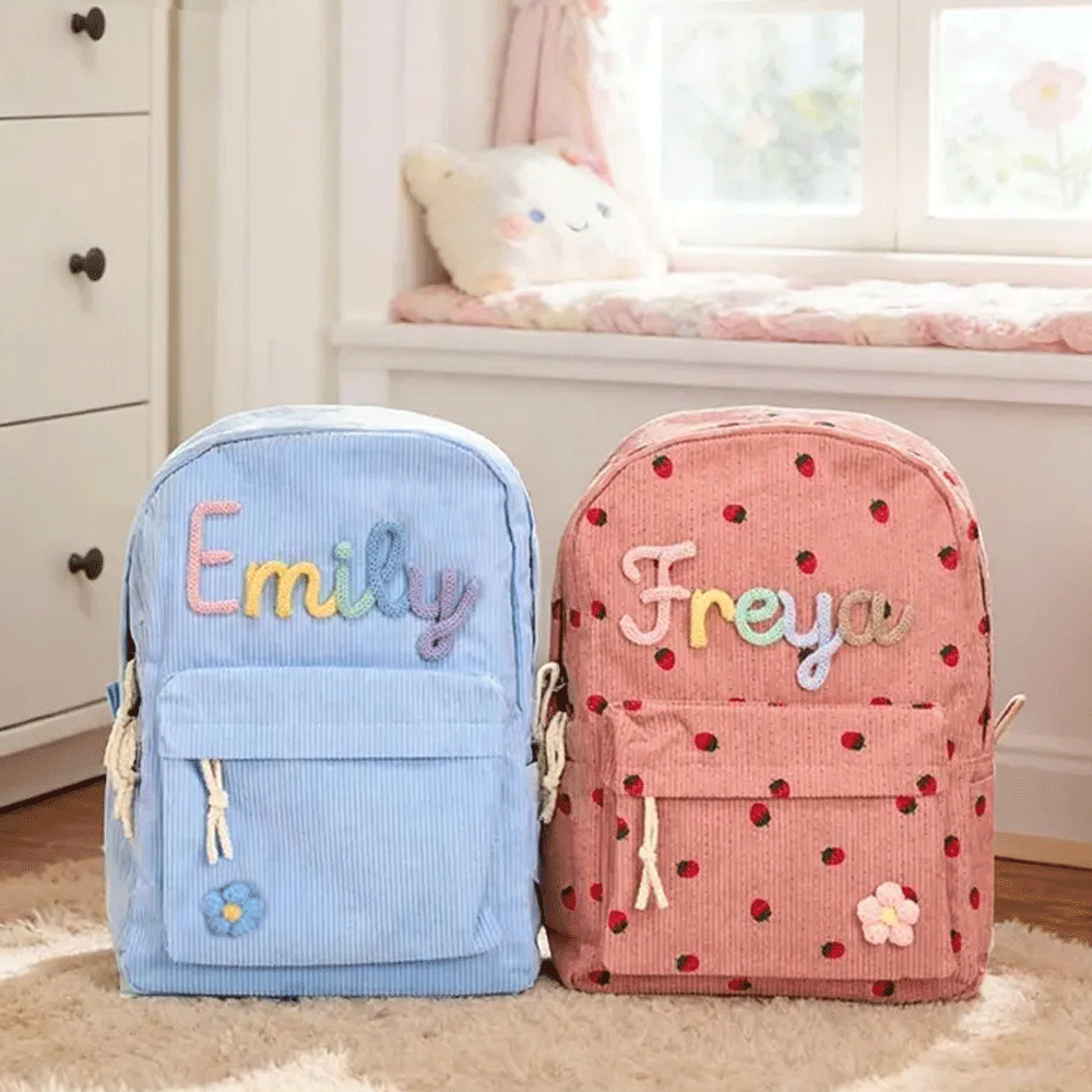 [Custom] Tas Ransel Kembali ke - Embroidery Ideas ulasan dan harga