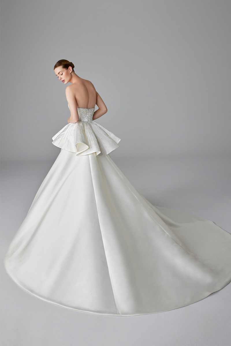 Gaun Pengantin Elegan Gaun Put - Embroidery Online Designs ulasan dan harga