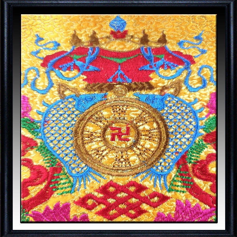 Kain Satin Bordir Ganda 42CM M - Embroidery Cloth ulasan dan harga