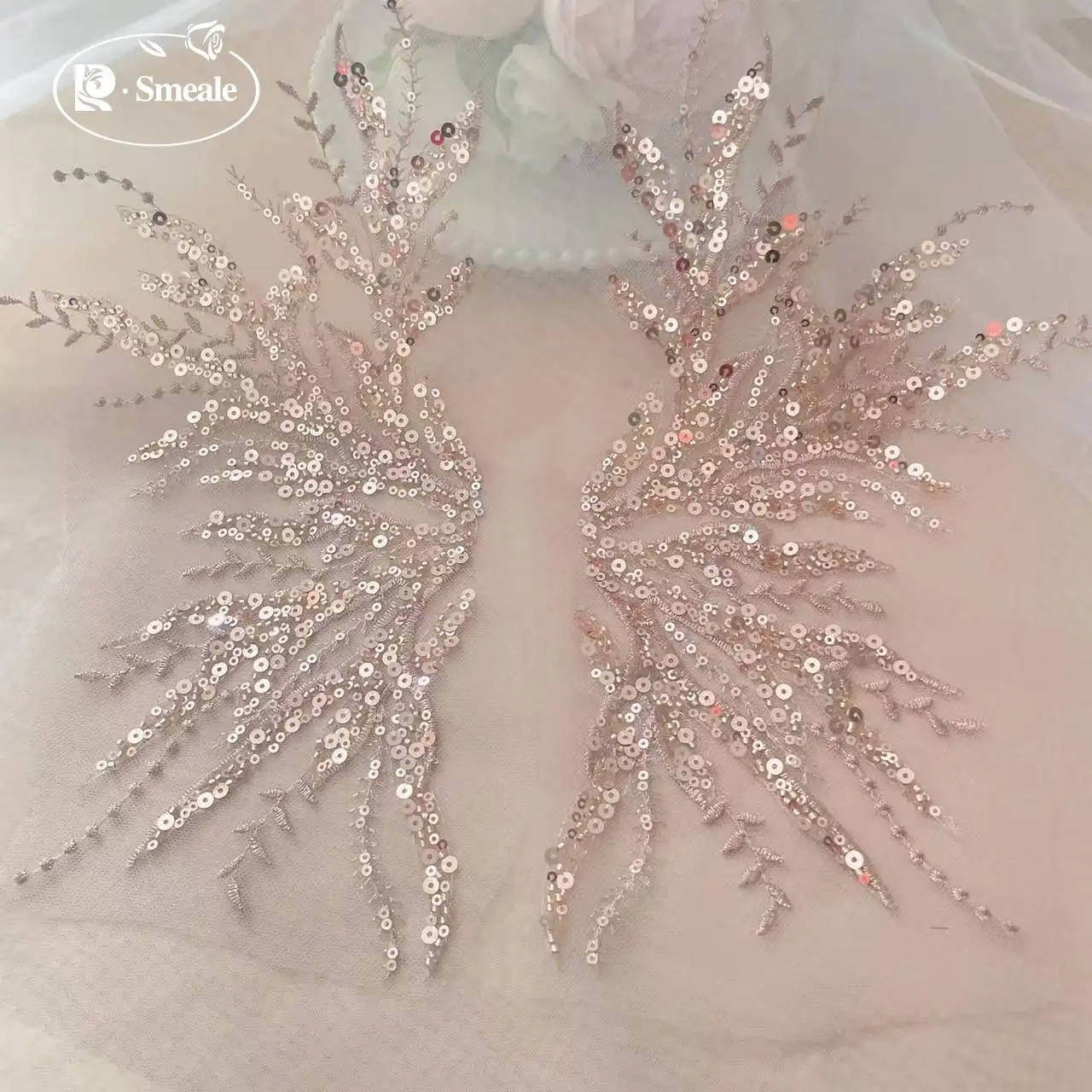 5Pair-2Pair. Aplikasi Renda Bo - Embroidery Rose ulasan dan harga