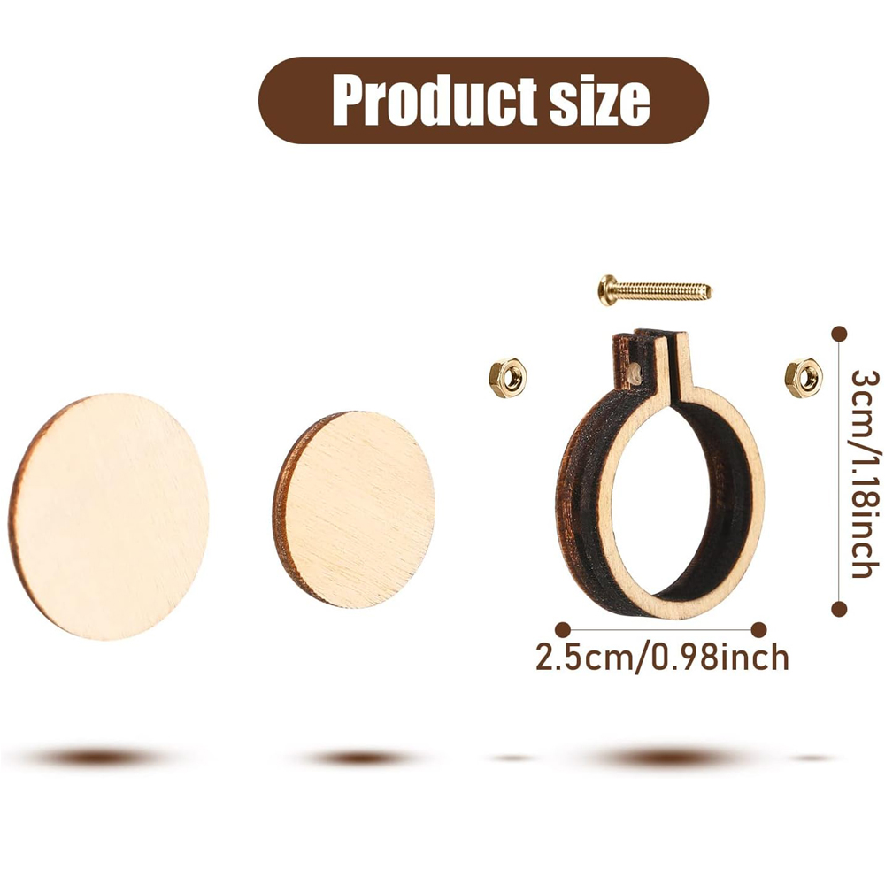 10 Buah/Set Kerajinan Bingkai  - Embroidery Hoop Stand ulasan dan harga