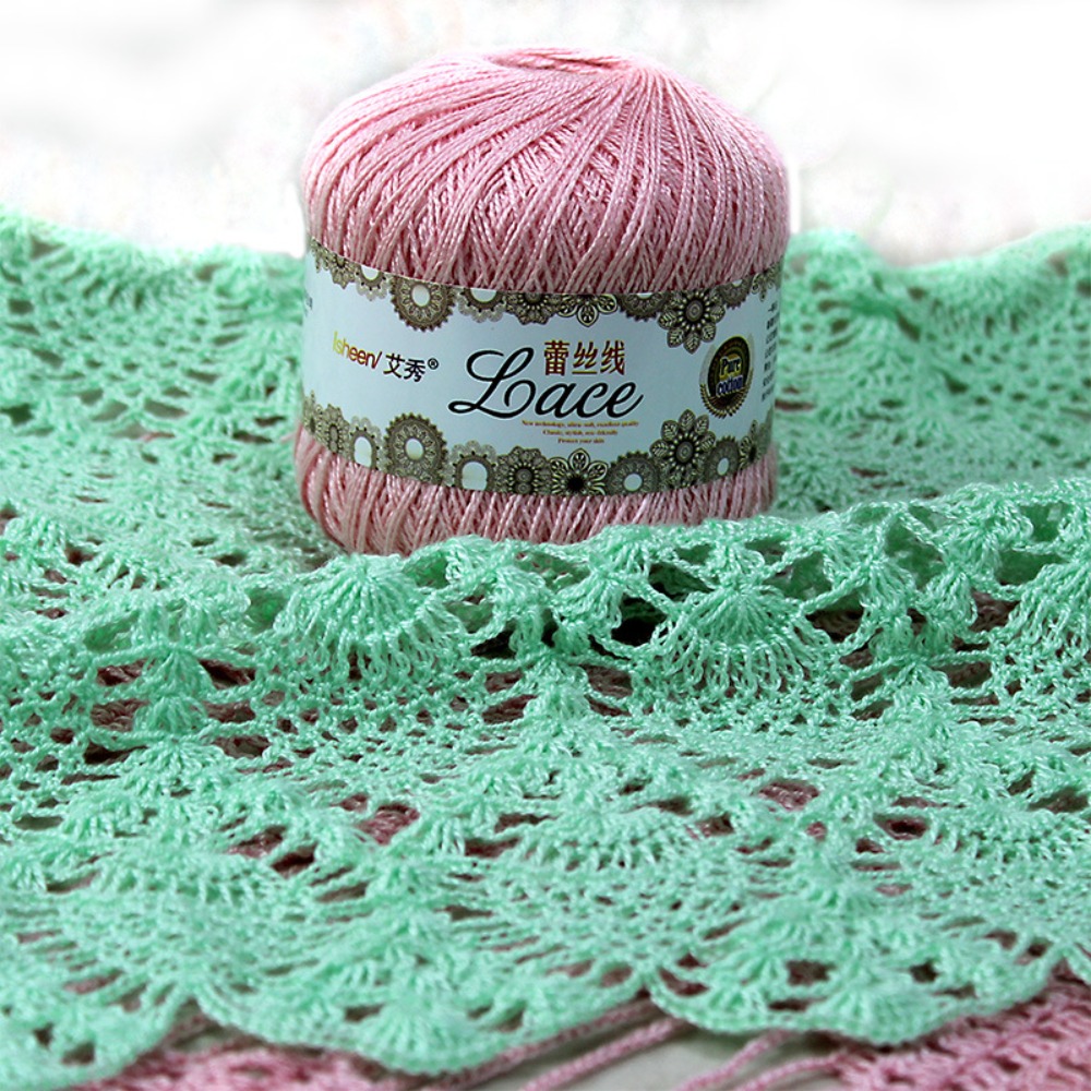 Benang renda katun lembut, ben - Embroidery Thread Yarn ulasan dan harga