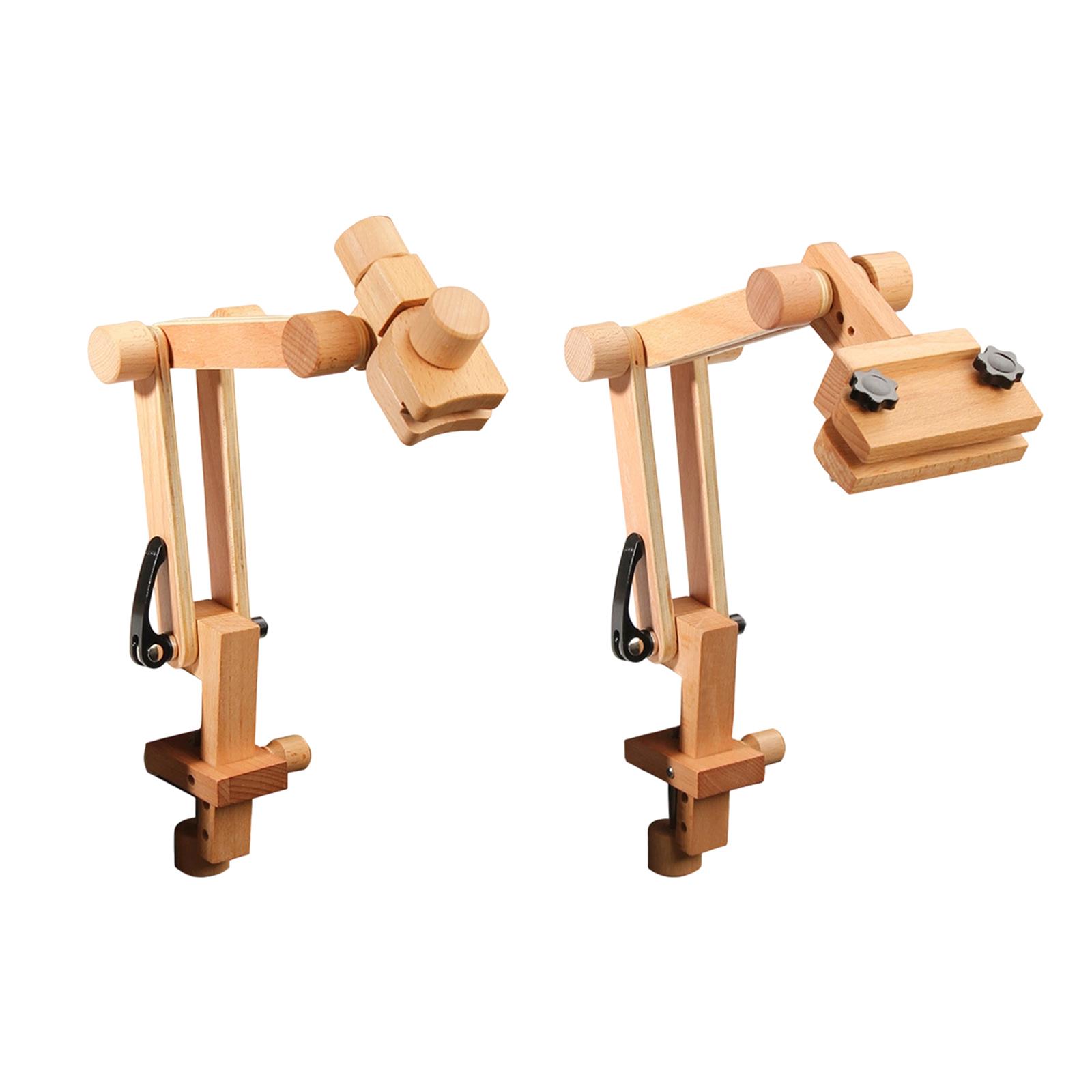 Penyangga Ring Bordir Kayu yan - Embroidery Hoop Stand ulasan dan harga