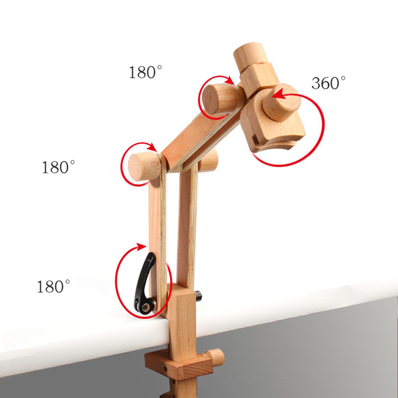Penyangga Ring Bordir Kayu yan - Embroidery Hoop Stand ulasan dan harga