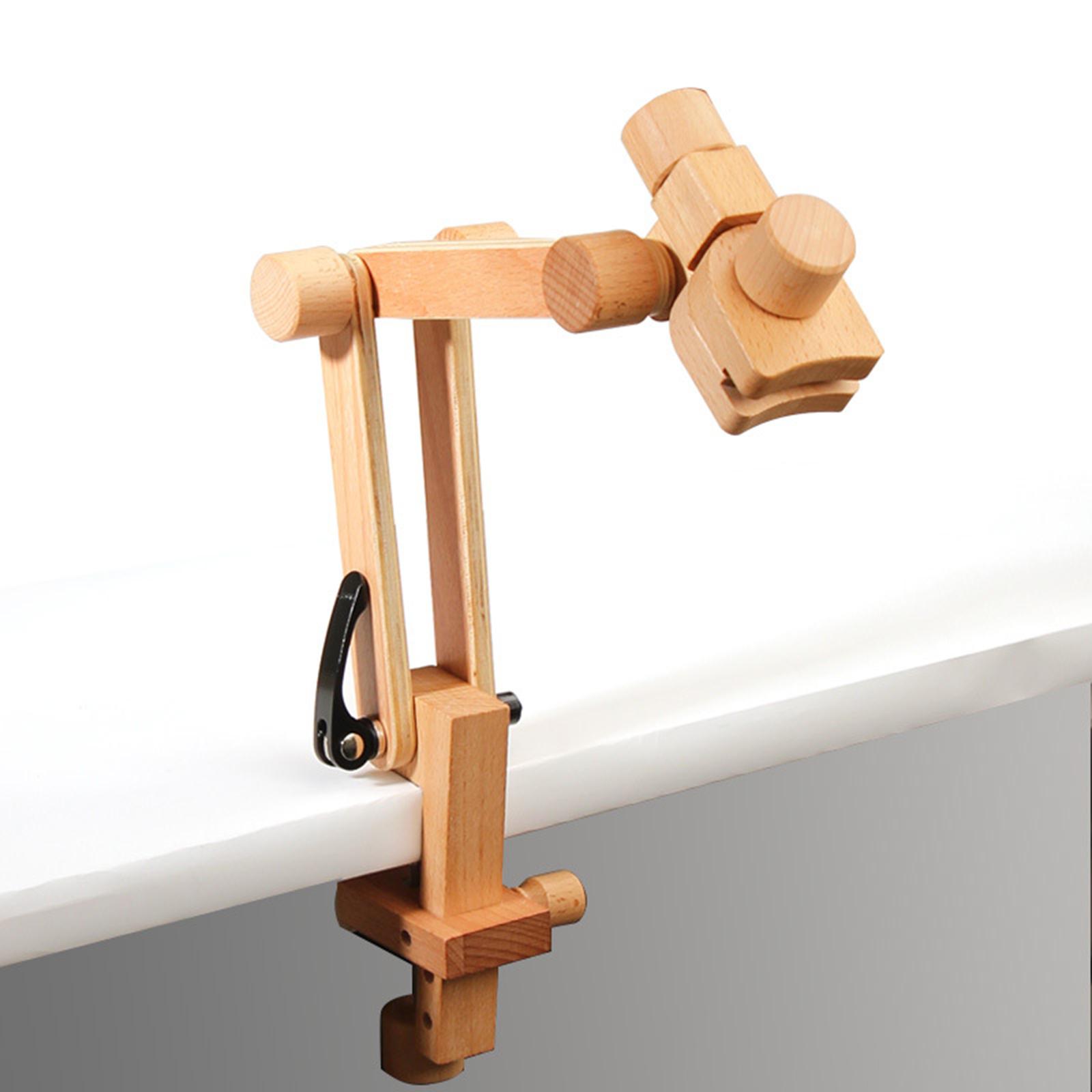 Penyangga Ring Bordir Kayu yan - Embroidery Hoop Stand ulasan dan harga