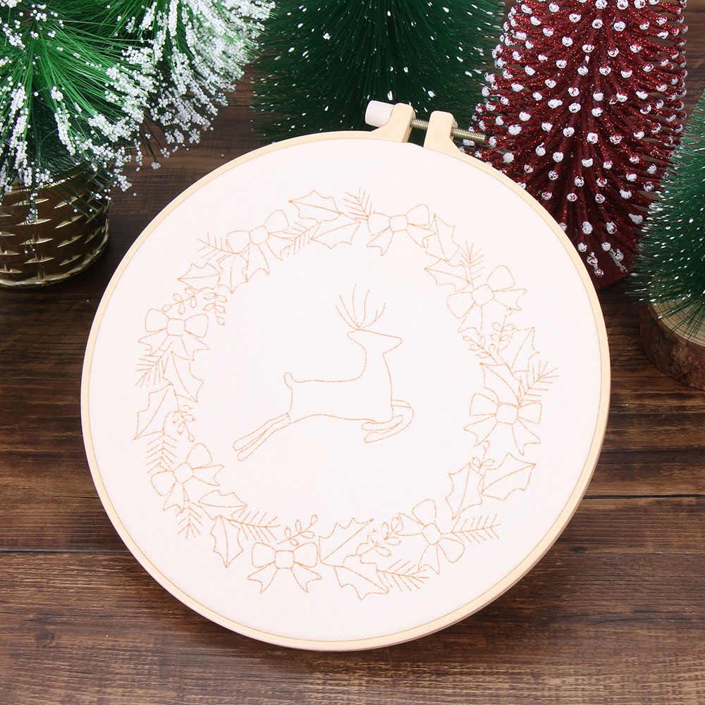 Aksesori Alat jahit, aksesoris - Embroidery Xmas Kits ulasan dan harga