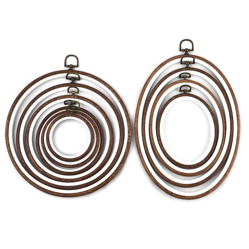 Alat Jahit Set Bingkai Sulaman - Embroidery Hoop Stand ulasan dan harga