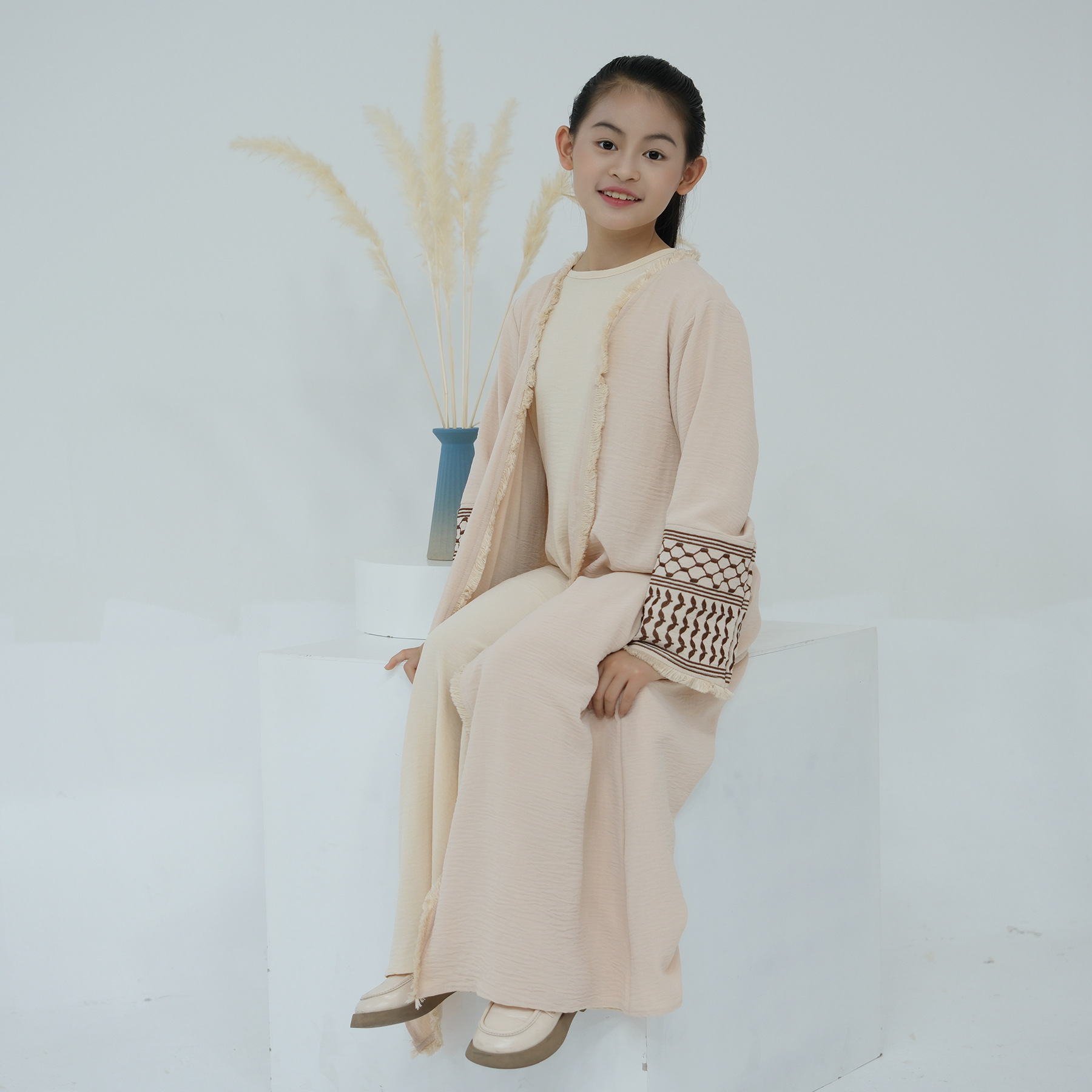 Kimono bordir anak-anak, wanit - Embroidery Kebaya ulasan dan harga