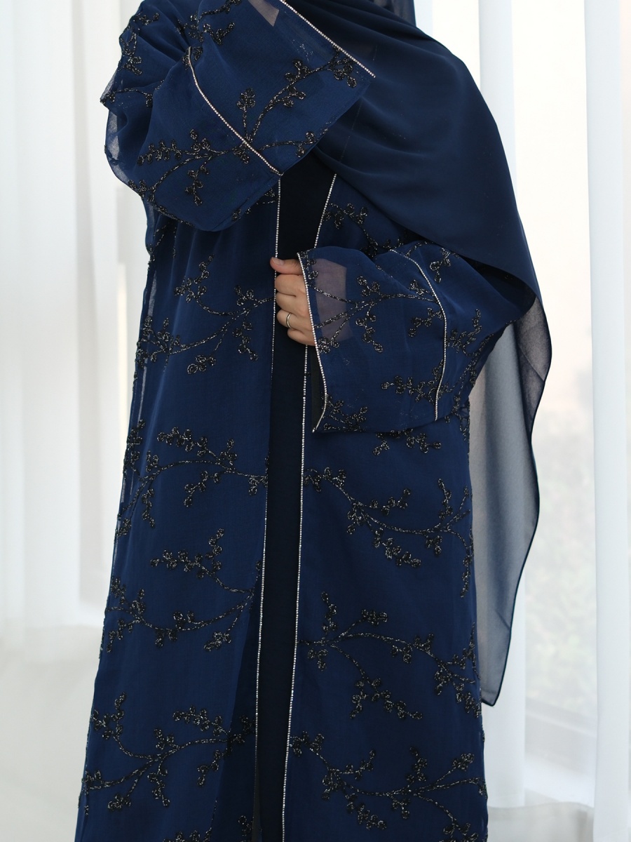 Gaun Panjang Abaya Dubai Wanit - Embroidery Kebaya ulasan dan harga