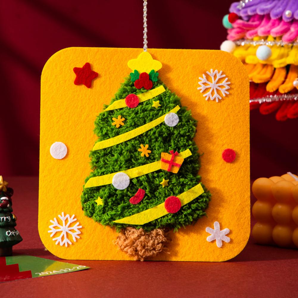 Perlengkapan Kerajinan untuk P - Embroidery Xmas Kits ulasan dan harga