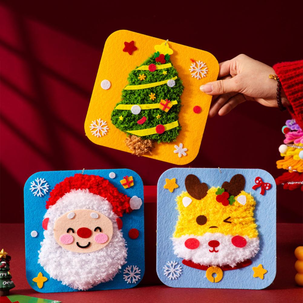 Perlengkapan Kerajinan untuk P - Embroidery Xmas Kits ulasan dan harga