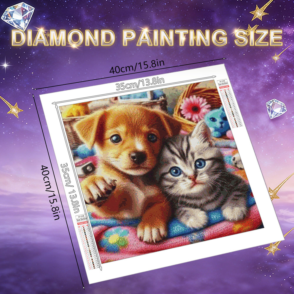 HUACAN 5d Diy Diamond Mosaic K - Embroidery Rose ulasan dan harga