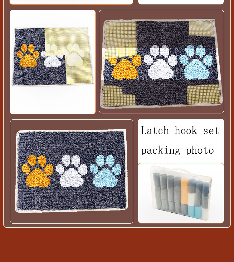 Kit kait gerendel kanvas bordi - Printed Embroidery Kit ulasan dan harga