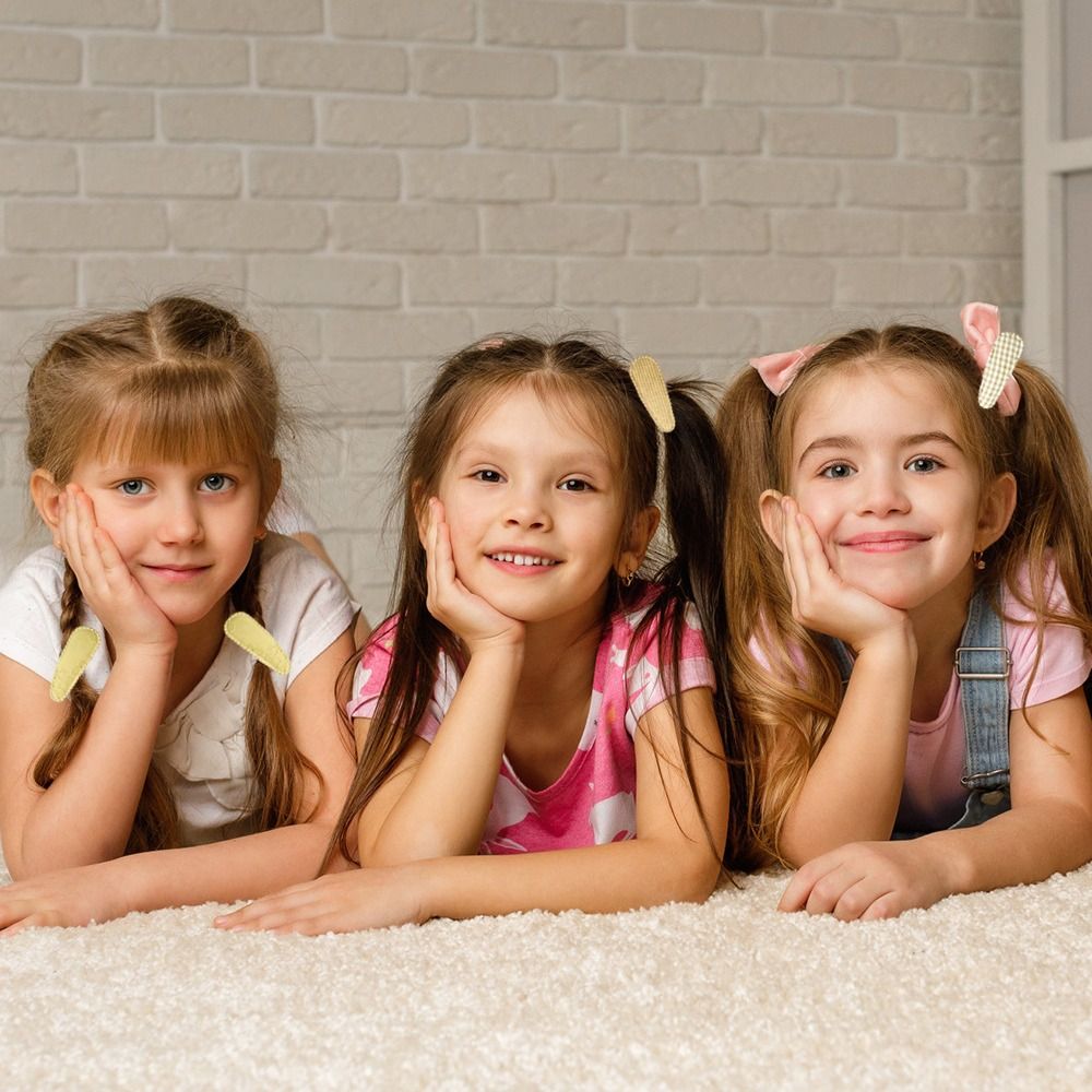 6 Pcs/Set Jepit Rambut Bayi Ca - Embroidery Love ulasan dan harga