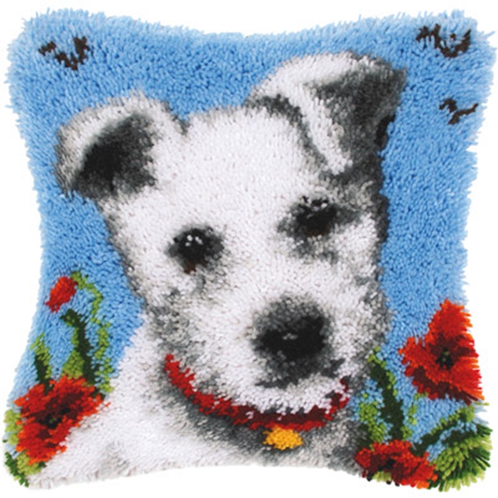 Kit Kait Kait Pola Serigala He - Printed Embroidery Kit ulasan dan harga