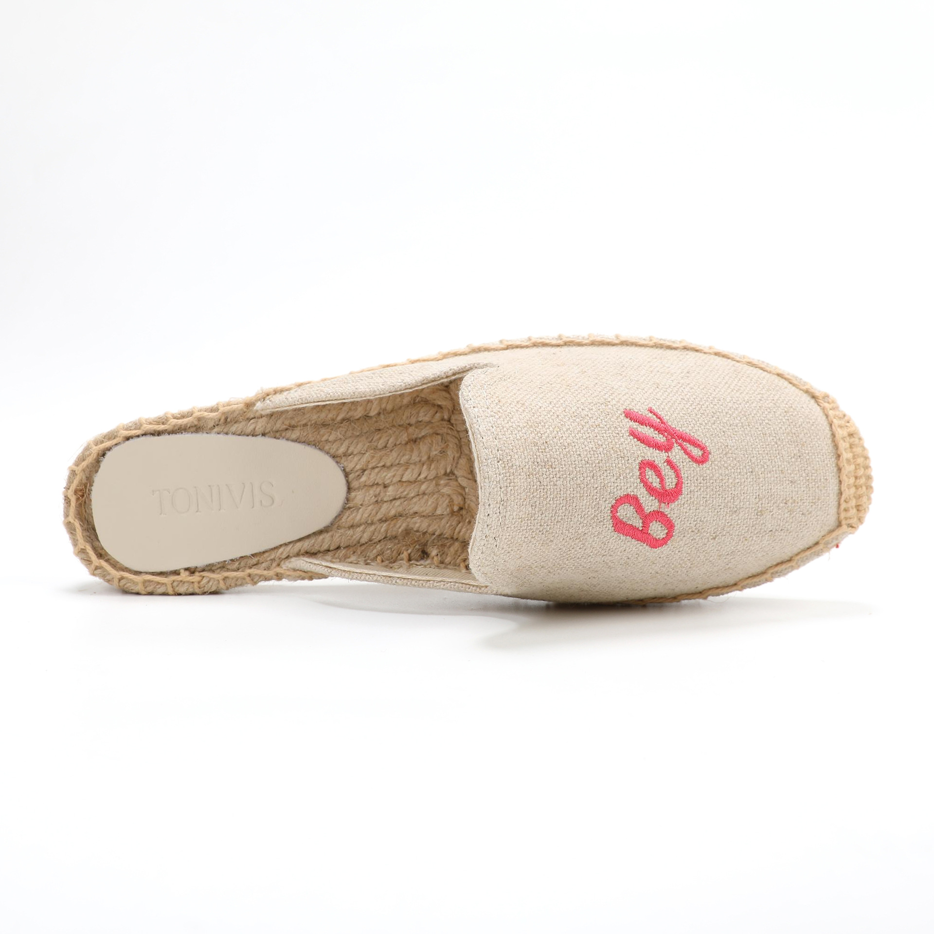 Sepatu Sandal Espadrilles Bord - Embroidery On Leather ulasan dan harga