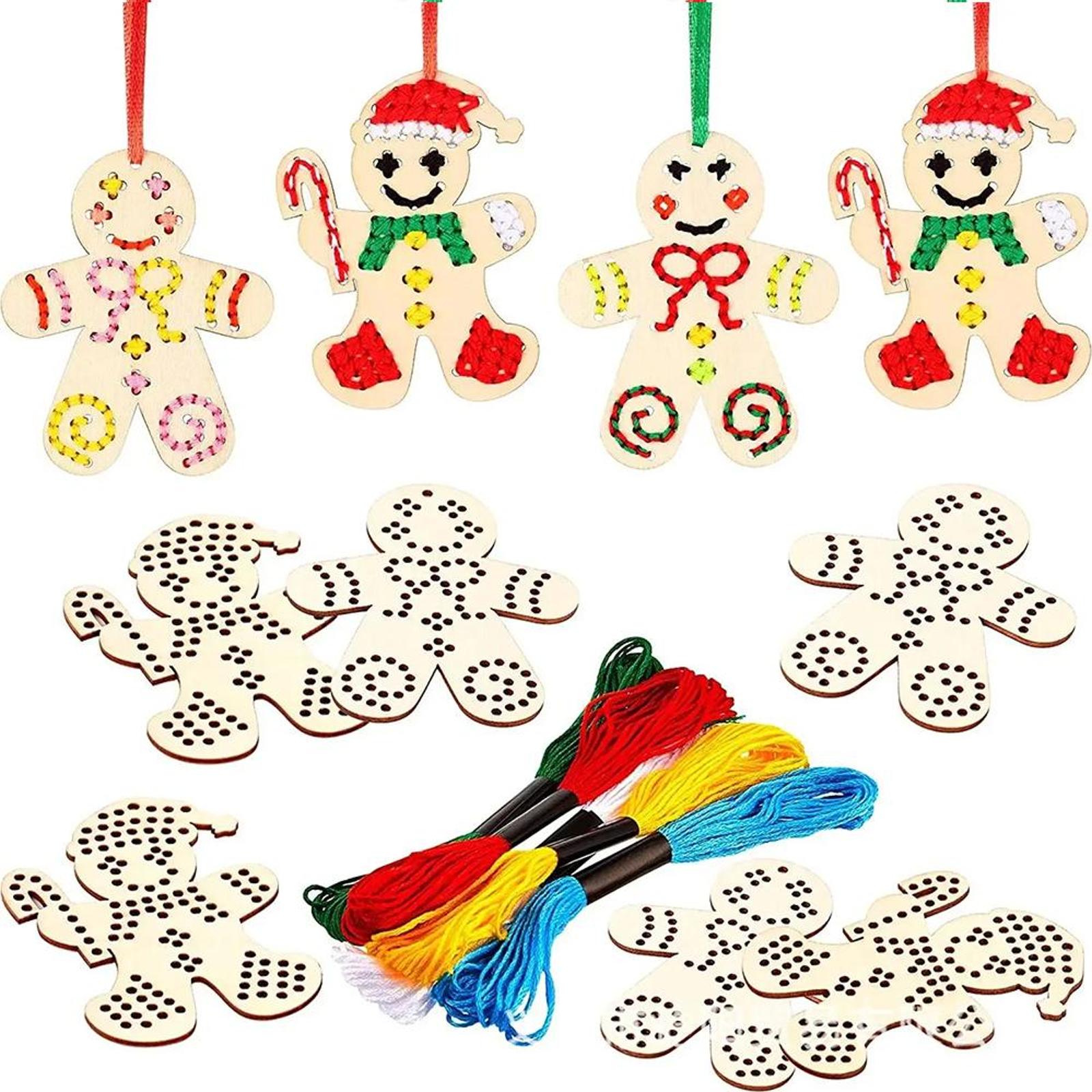 Liontin Gantung Sulaman Telur  - Embroidery Xmas Kits ulasan dan harga