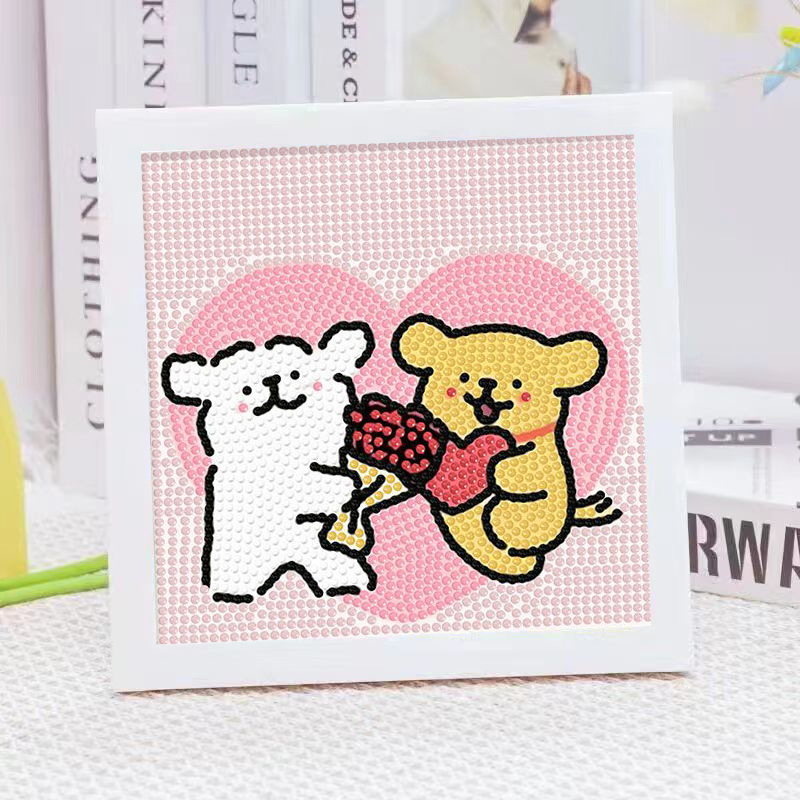 Lukisan Dekoratif Bingkai Berl - Embroidery Ideas ulasan dan harga