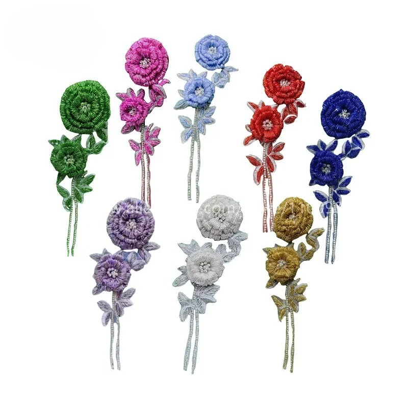 Bunga Dada Mawar Berhias Manik - Embroidery Rose ulasan dan harga