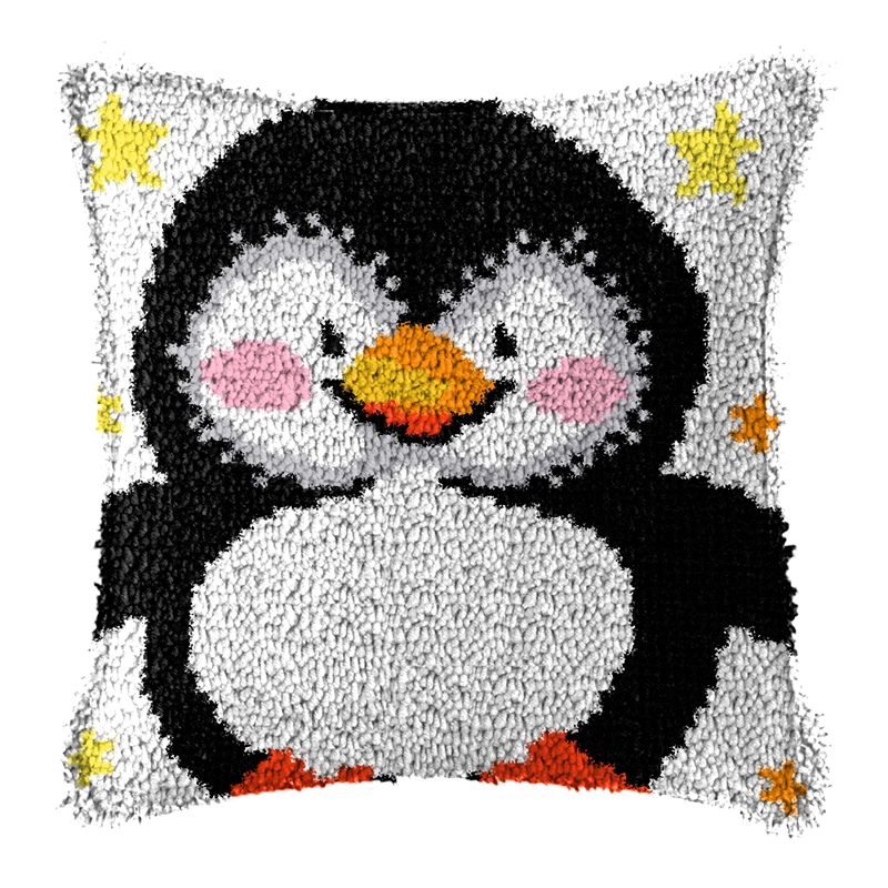 DIY Burung Unicorn Bantal Kera - Printed Embroidery Kit ulasan dan harga