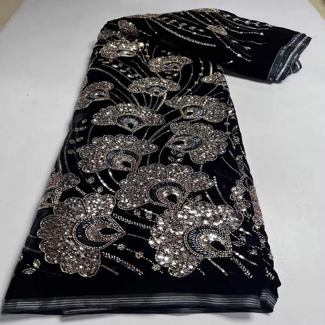 Kain beludru baru 5 yard denga - Embroidery Youtube ulasan dan harga