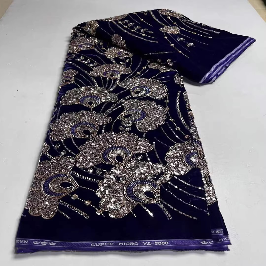 Kain beludru baru 5 yard denga - Embroidery Youtube ulasan dan harga