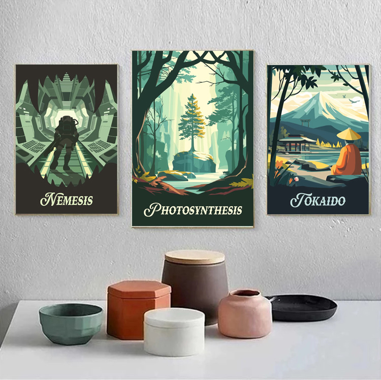 Poster Tentara Hewan Ajaib Pem - Embroidery Art Painting ulasan dan harga