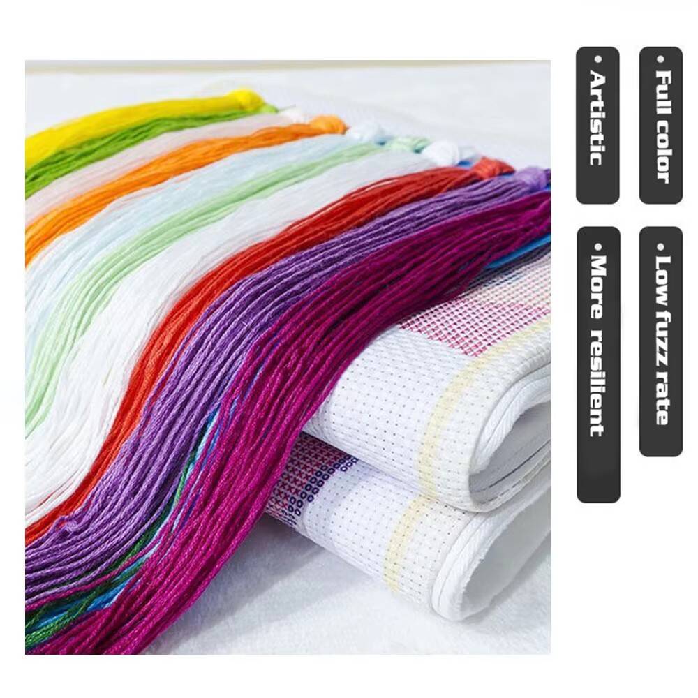 HUACAN Kit Sulaman Silang Bung - Embroidery Kurta Men ulasan dan harga