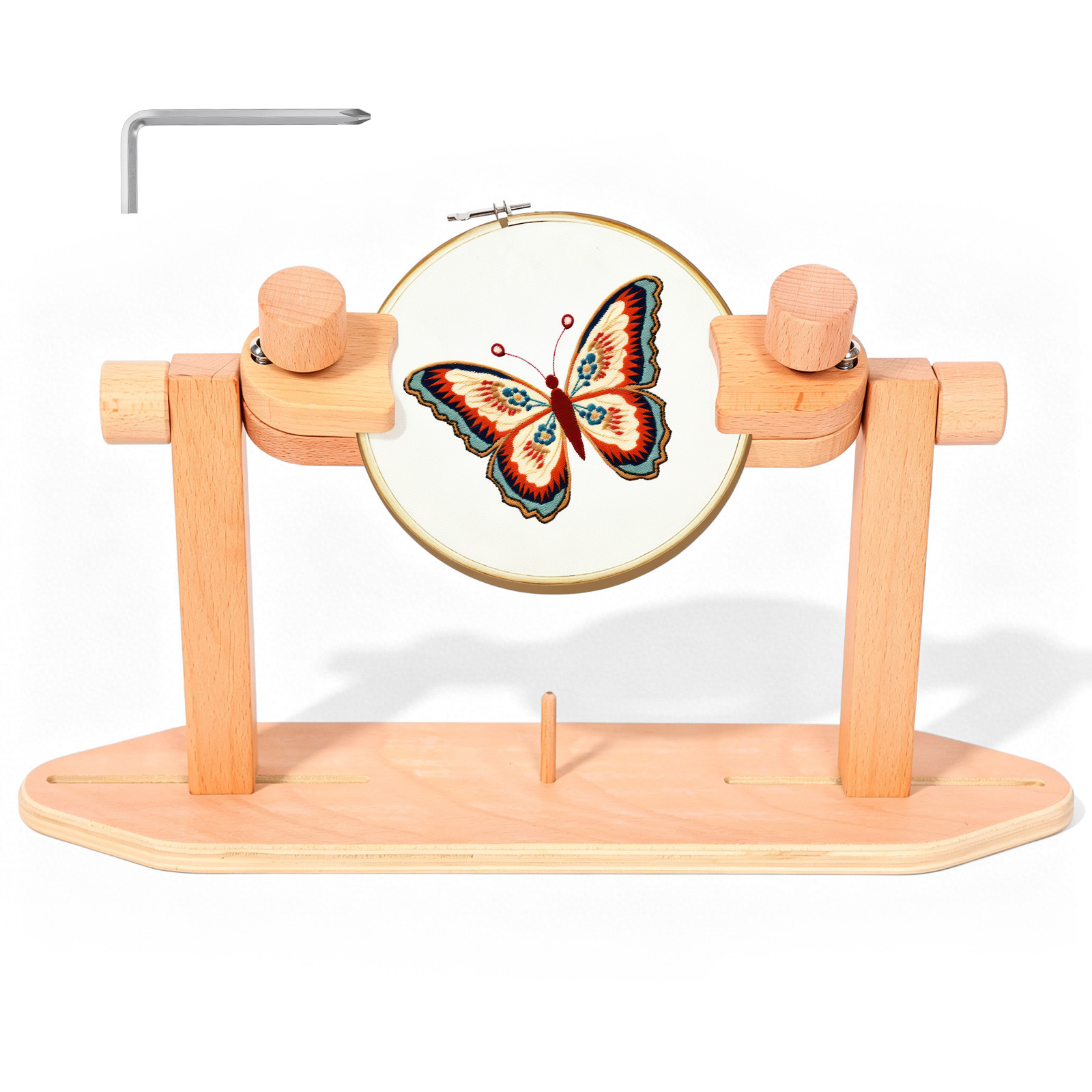 Penyangga Lingkaran Bordir Kay - Embroidery Hoop Stand ulasan dan harga
