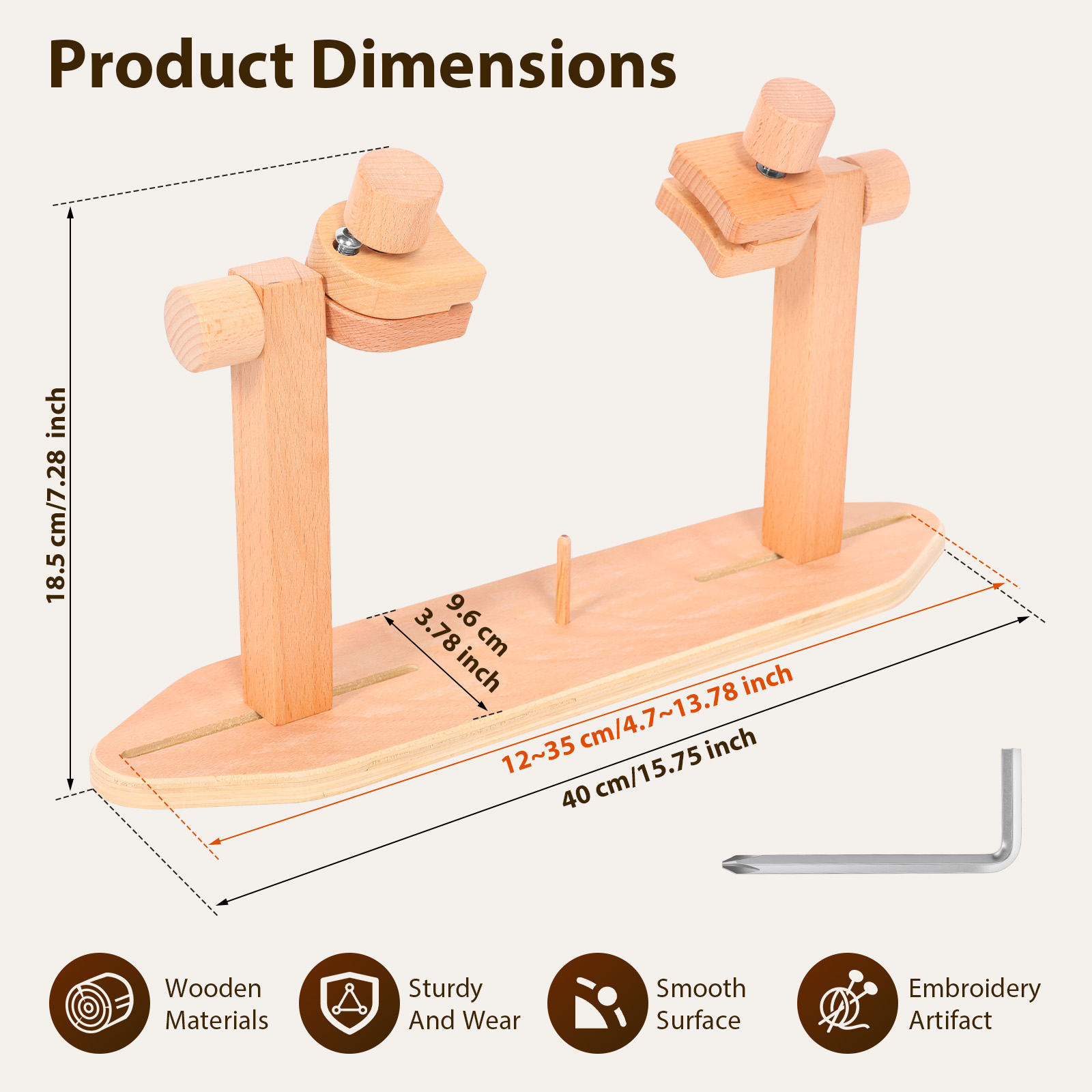 Penyangga Lingkaran Bordir Kay - Embroidery Hoop Stand ulasan dan harga
