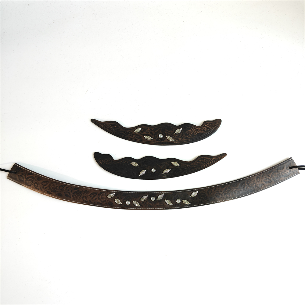 Pita Topi Kulit Barat Vintage, - Embroidery On Leather ulasan dan harga