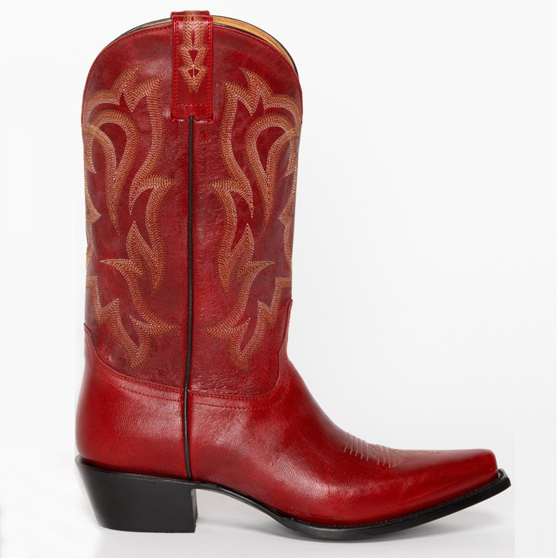 Sepatu Bot Wanita Bordir Baru  - Embroidery On Leather ulasan dan harga