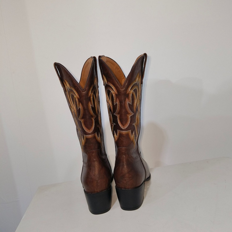 Sepatu Bot Wanita Bordir Baru  - Embroidery On Leather ulasan dan harga