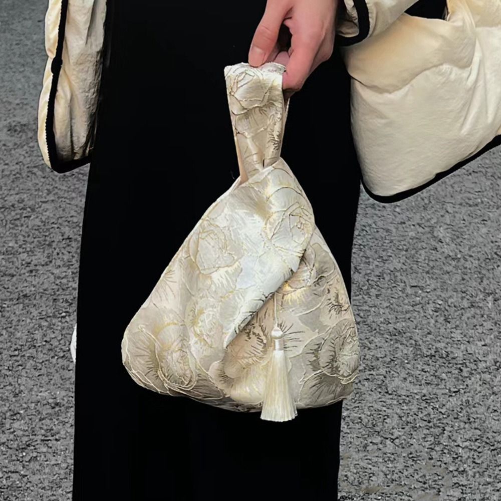 Tas tangan simpul gaya Tiongko - Embroidery Knot ulasan dan harga